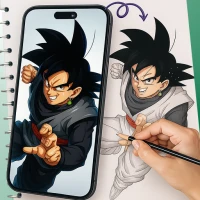 AR Sketch Draw Anime Drawing