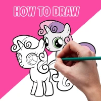 How to draw cute pony Offline