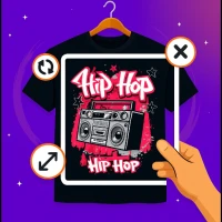 T Shirt Designer & mockup AR
