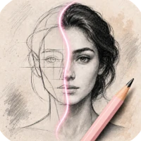 Sketch Steps: AI Loomis Draw