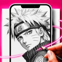 Draw Anime Sketch & Trace